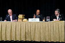 The  included Gordon Mott, Ajay Patel and David Savona.