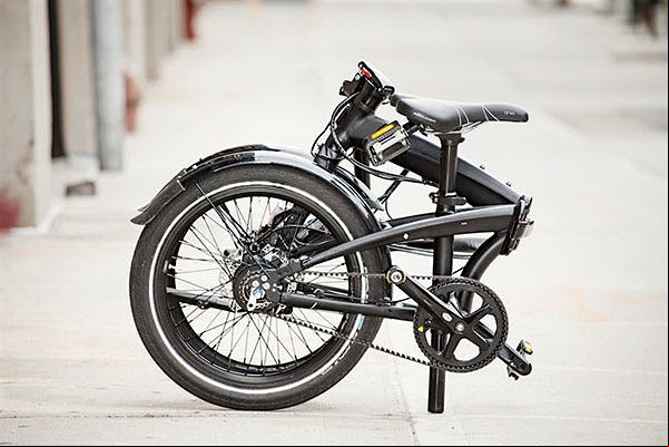 Tern's Verge S8i folding bicycle Tern's Verge S8i folding bicycle