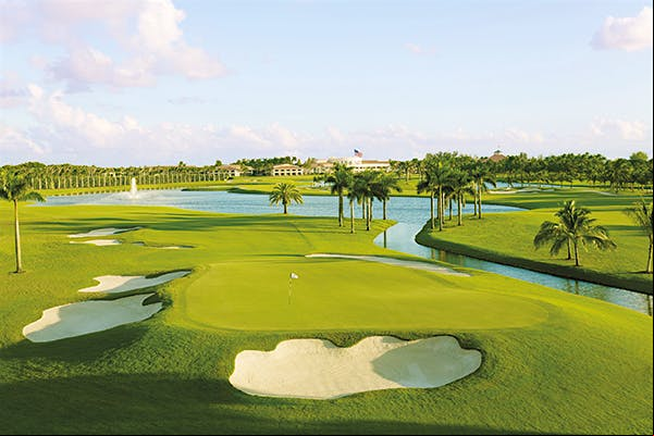 The Blue Monster at Trump National Doral Golf Club in Miami