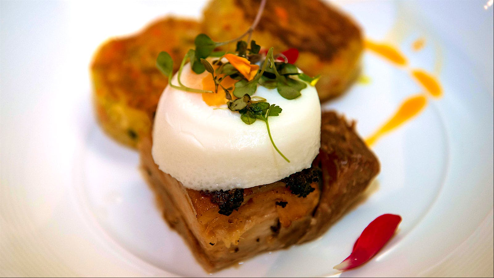 The meal served during the Cigar Lovers' Breakfast Seminar.