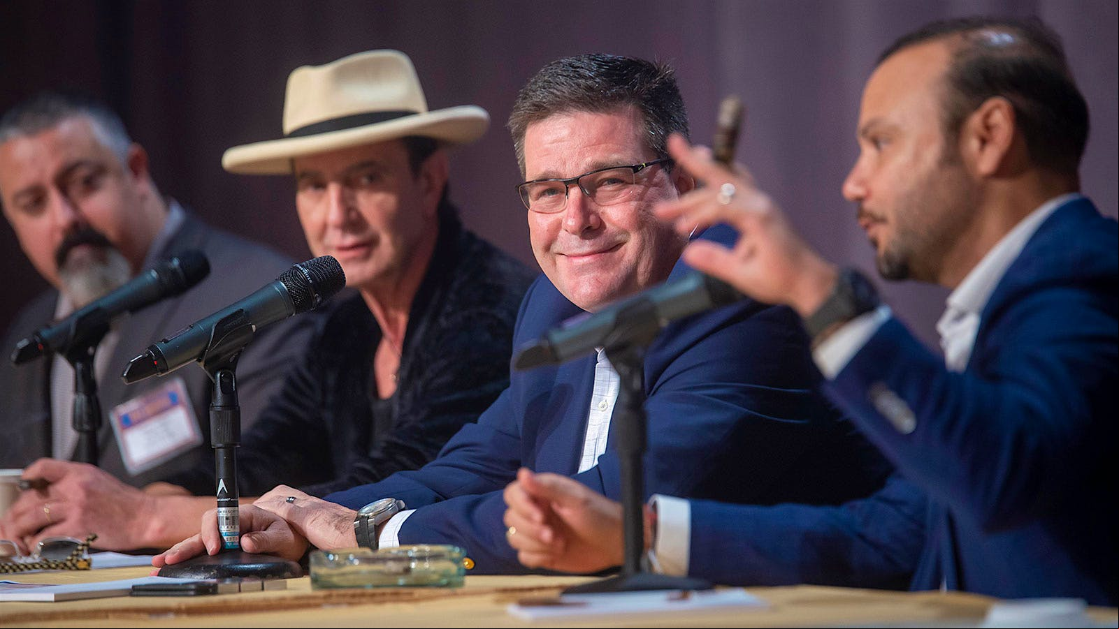 The ligero . From left: Greg Mottola, Litto Gomez, David Perez and Nestor Andrés Plasencia.